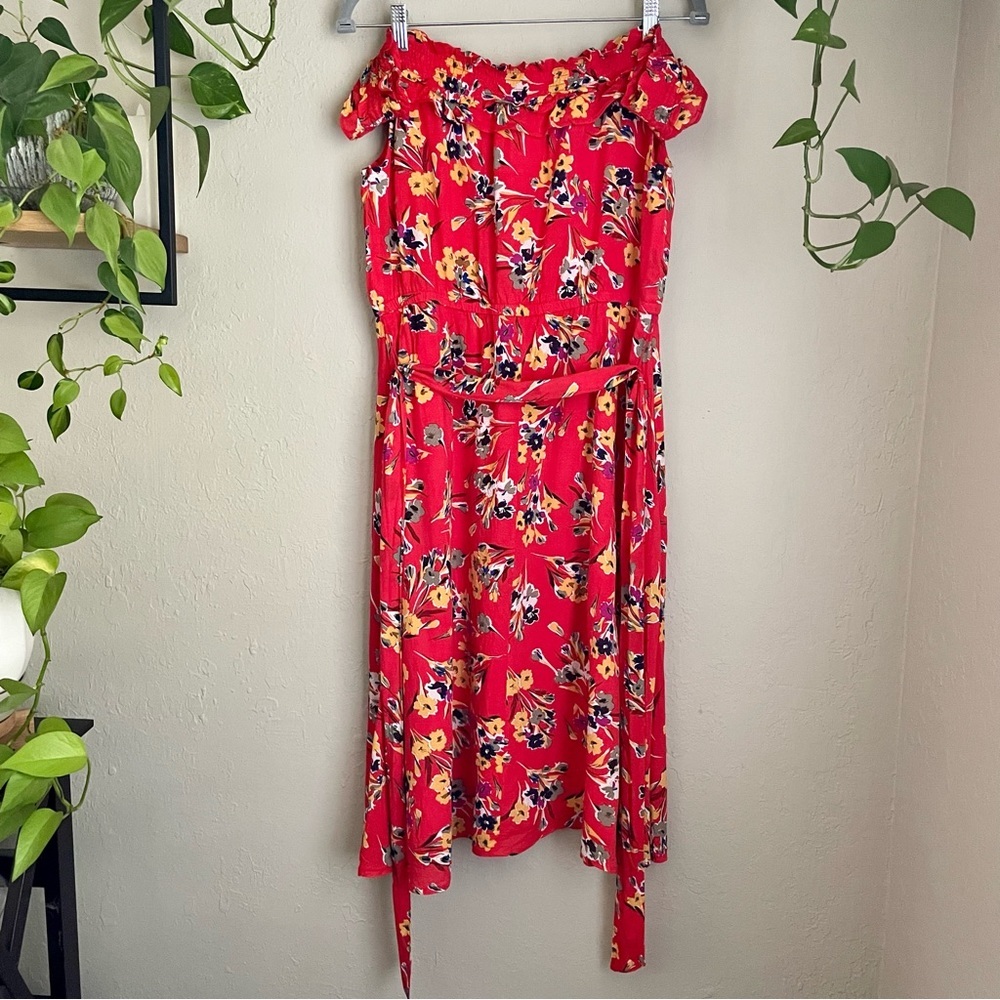 Anthropologie Colloquial Off-The-Shoulder Dress - Picture 4 of 6